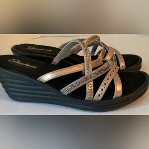 Skechers Cali Rumblers Women's Wedge Sandal